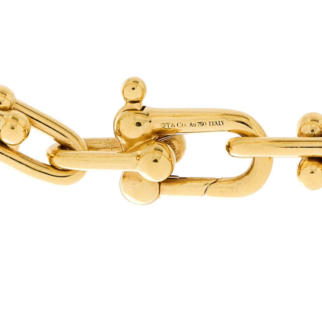 Tiffany 18K Yellow Gold Small HardWear Link Bracelet 3 of 4