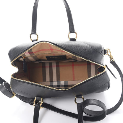 Burberry Derby Calfskin Medium Alchester Bowling Bag Black 6 of 8