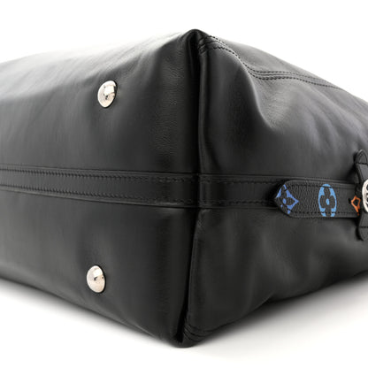 Louis Vuitton LV X TM Lambskin CarryAll Vibe MM Black 18 of 19