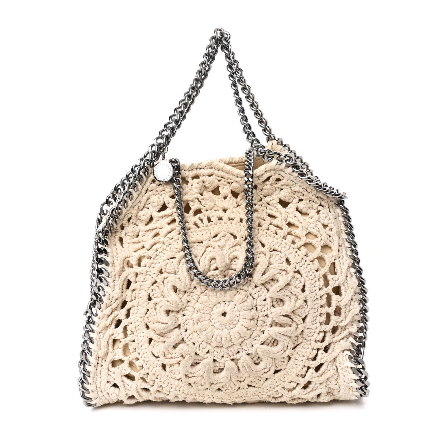 Stella McCartney Mini Falabella Fold Over Tote Natural 1 of 10