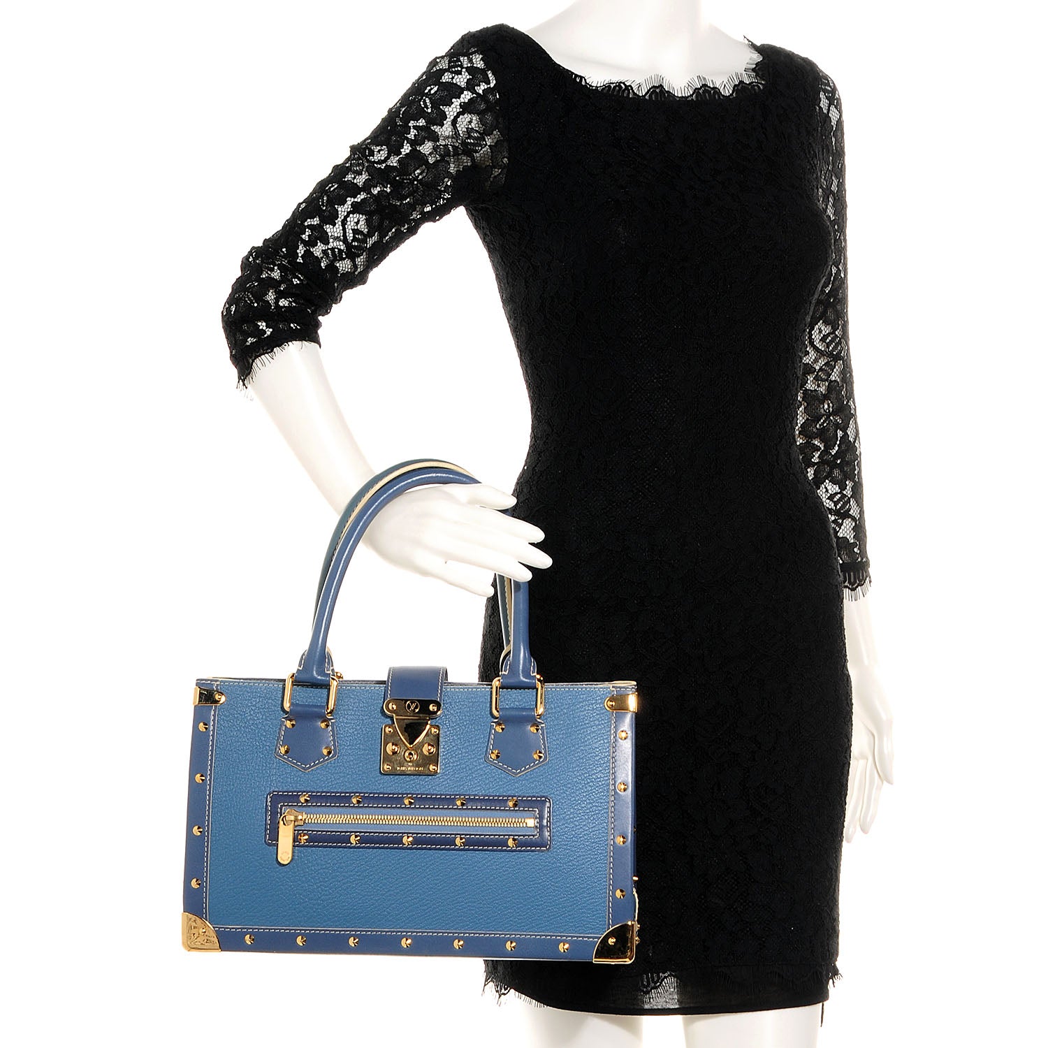 Louis Vuitton Suhali Le Fabuleux Blue 2 of 7