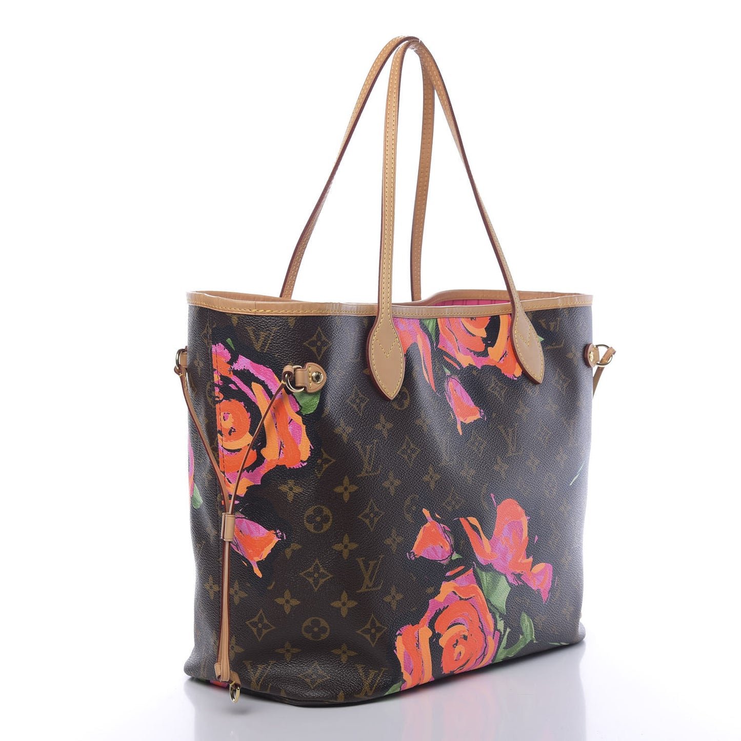 Monogram Roses Neverfull MM