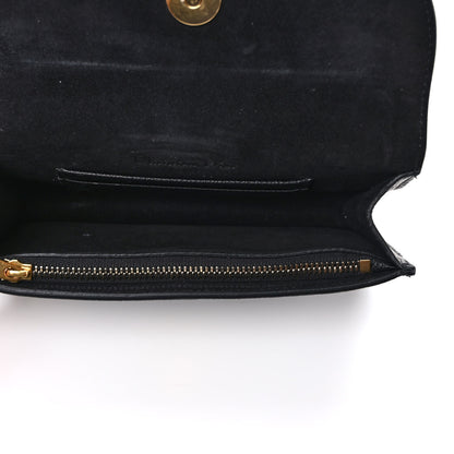 Christian Dior Grained Calfskin Saddle Belt Bag Black 5 of 9