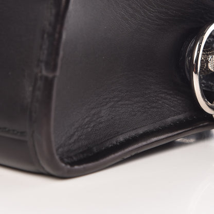 Balenciaga Smooth Calfskin Metallic Patent Giant 12 Silver Hardware Mini City Black Gris 10 of 13
