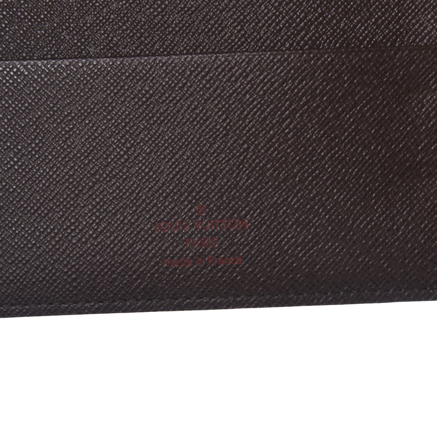 Damier Ebene Medium Ring Agenda Cover