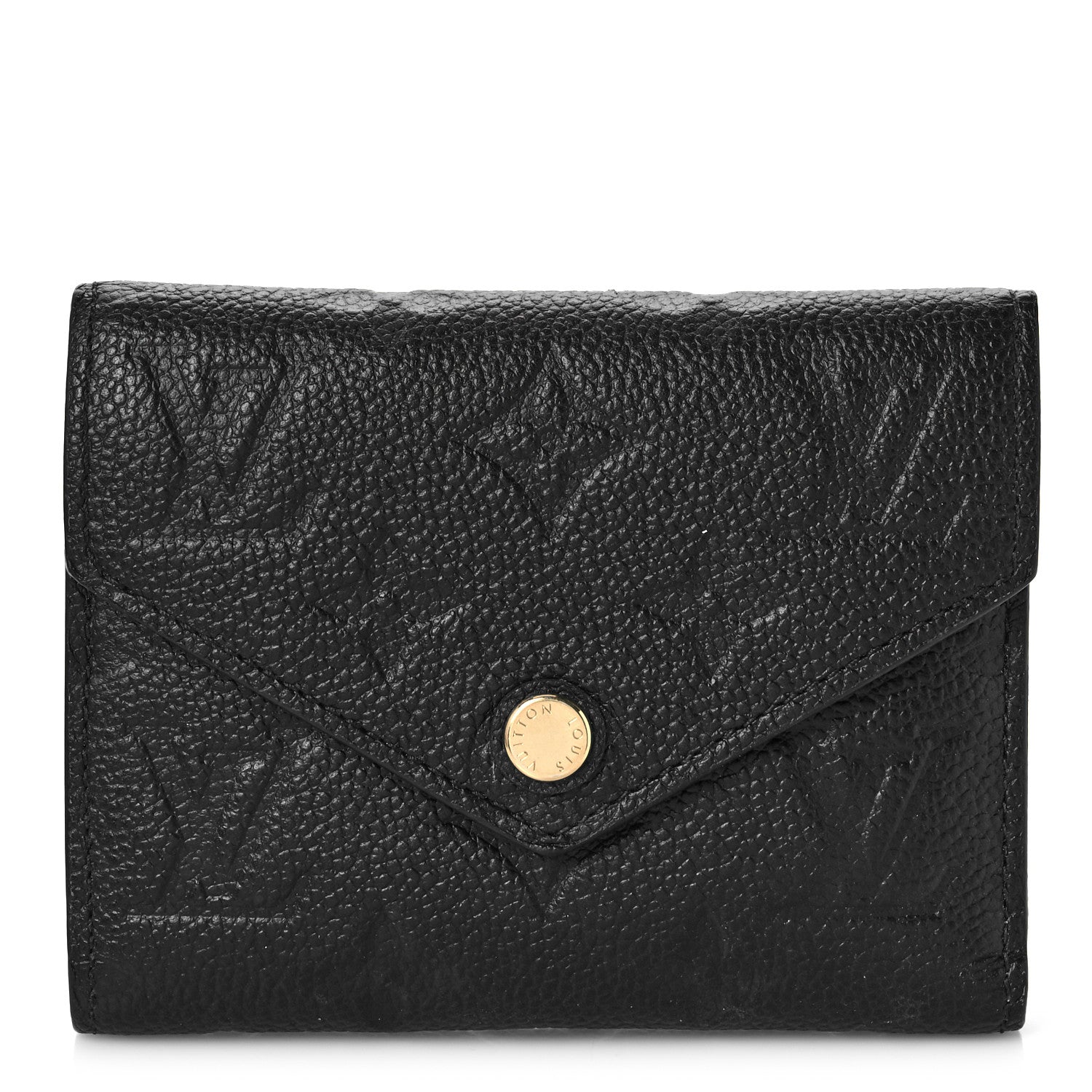 Louis Vuitton Empreinte Victorine Wallet Black 1 of 9