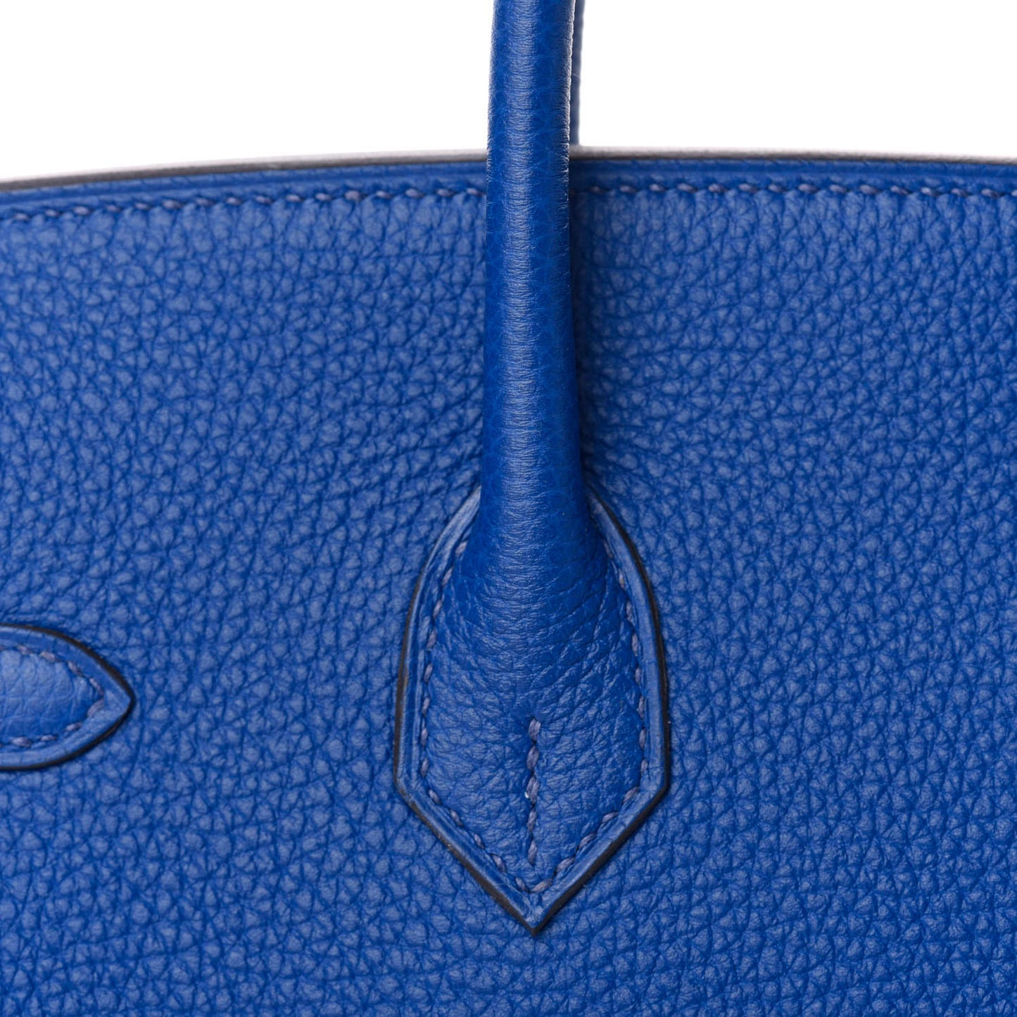 Togo Verso Birkin 25 Bleu Royal Capucine