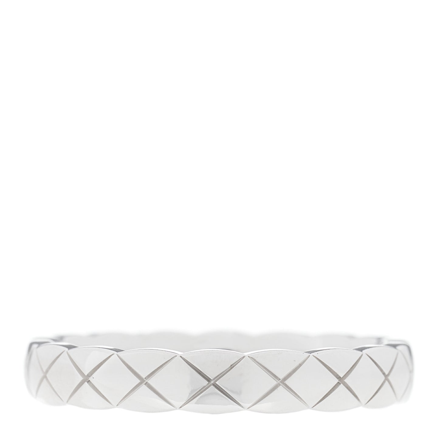 18K White Gold Mini Coco Crush Ring 52 6