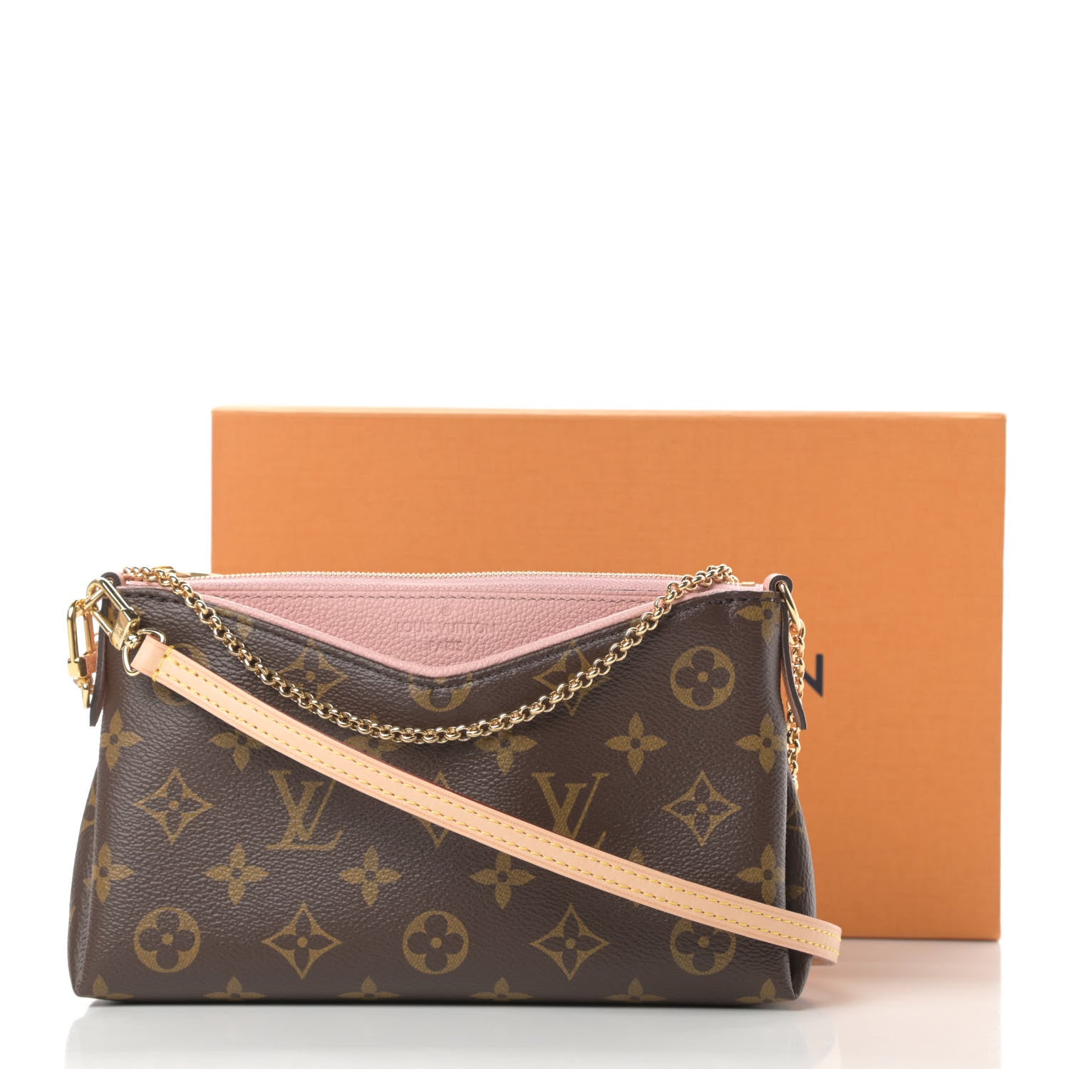 Louis Vuitton Monogram Pallas Clutch Rose Poudre 11 of 11