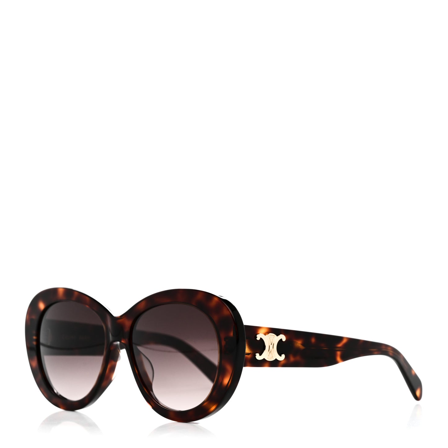 Acetate Triomphe Sunglasses CL40317U Tortoise