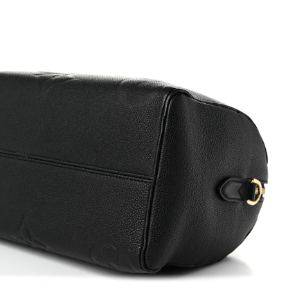 Louis Vuitton Empreinte Monogram Giant Speedy Bandouliere 25 Black 9 of 11