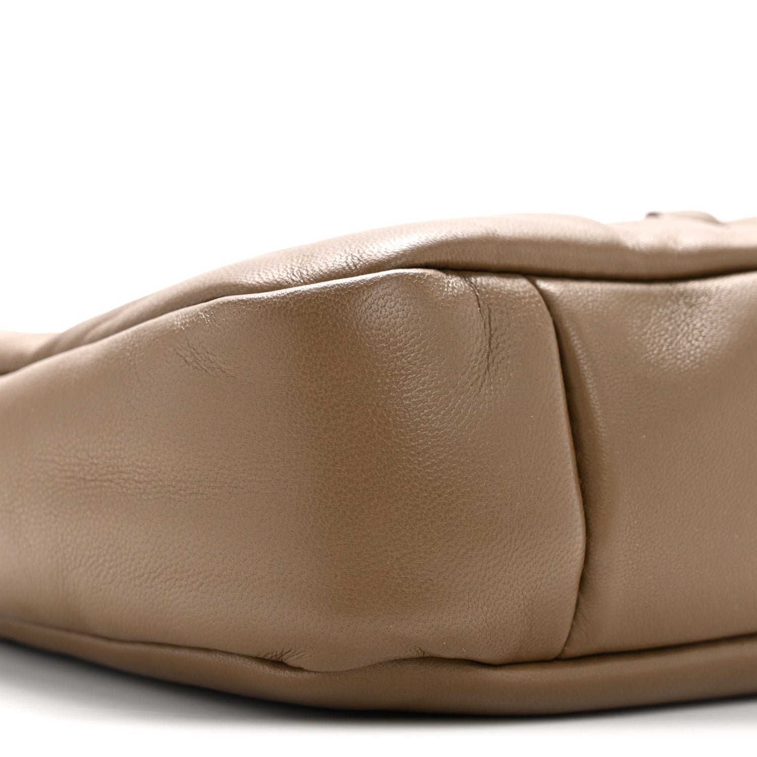 Saint Laurent Padded Lambskin Le 5 A 7 Hobo Dark Peanut 9 of 11