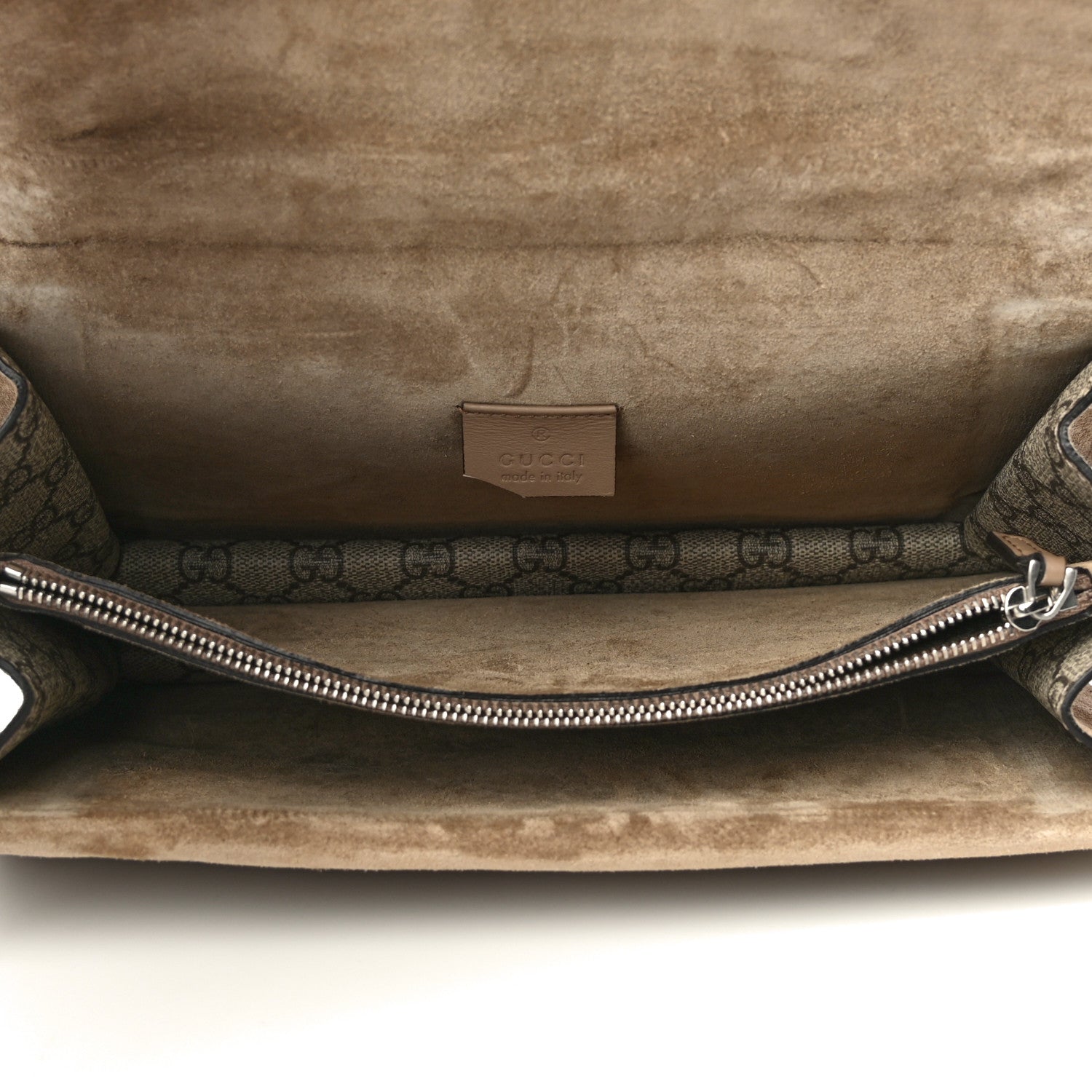 Gucci GG Supreme Monogram Small Dionysus Shoulder Bag Taupe 5 of 17