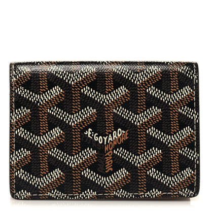 Goyard Goyardine Business Card Holder Black Gold 1 of 11
