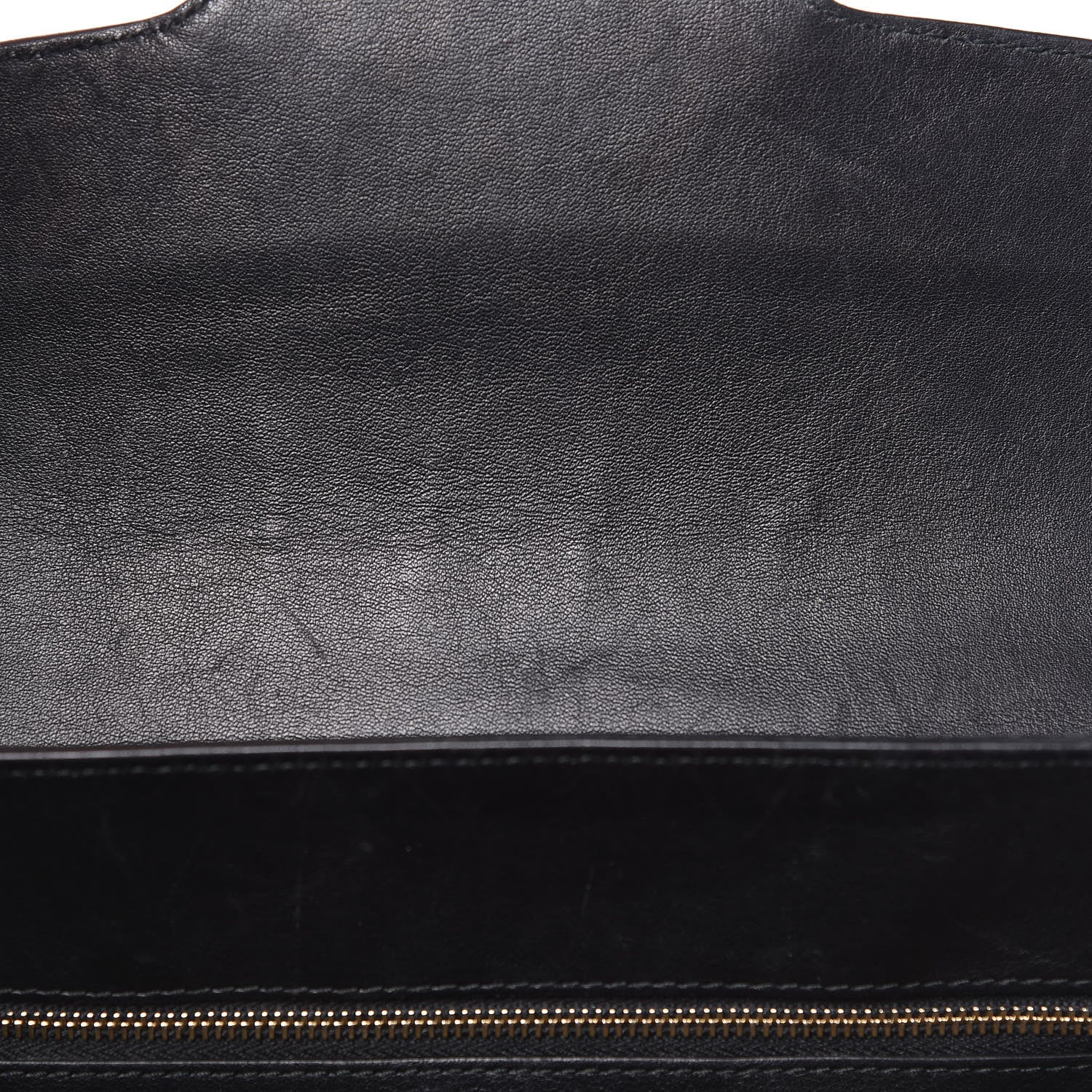 Gucci Guccissima Large Emily Chain Shoulder Bag Black 9 of 17