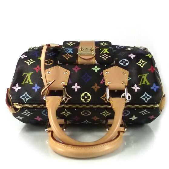 Monogram Multicolor Speedy 30 Black