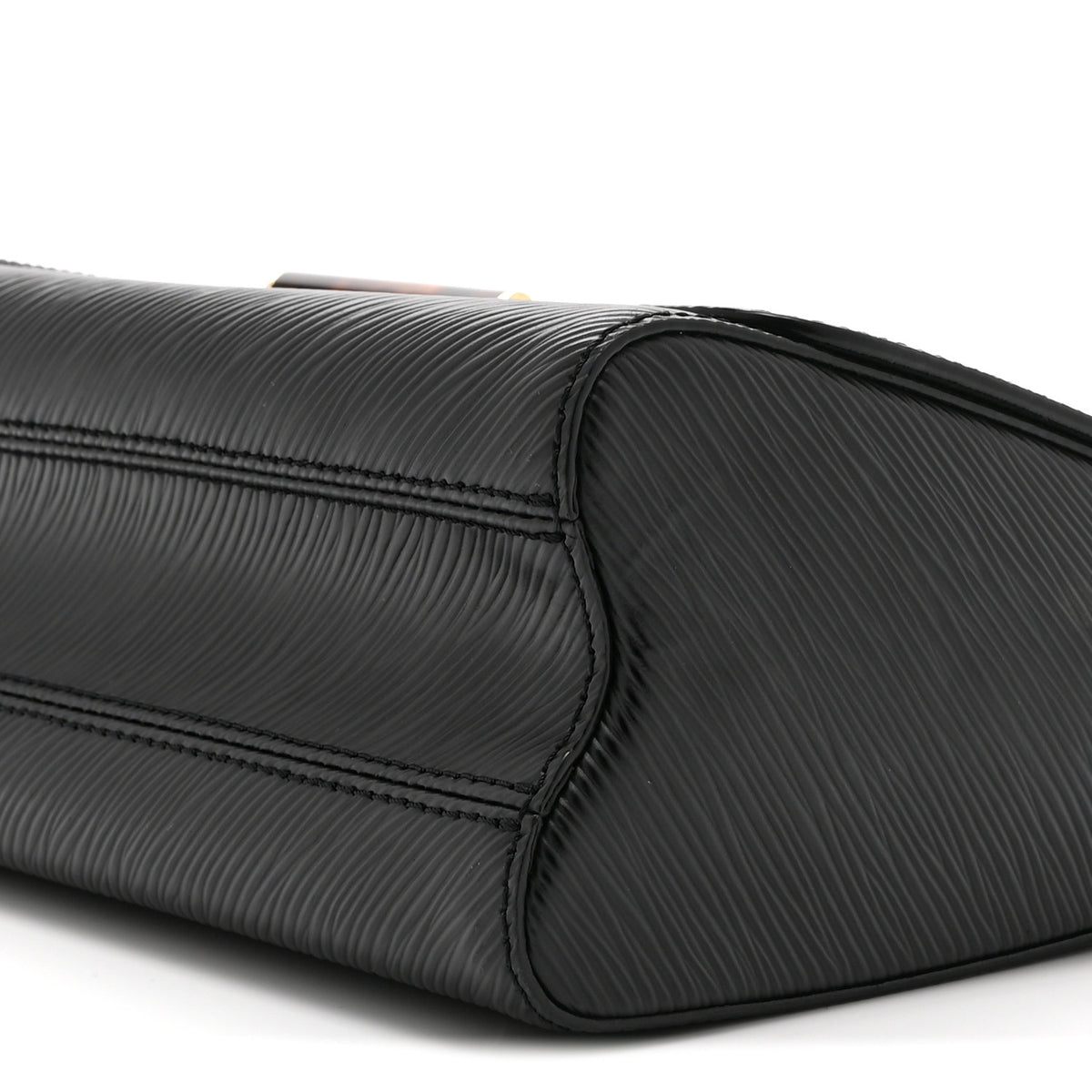 Louis Vuitton Epi Tortoiseshell Twist Shoulder Bag MM Black 9 of 9