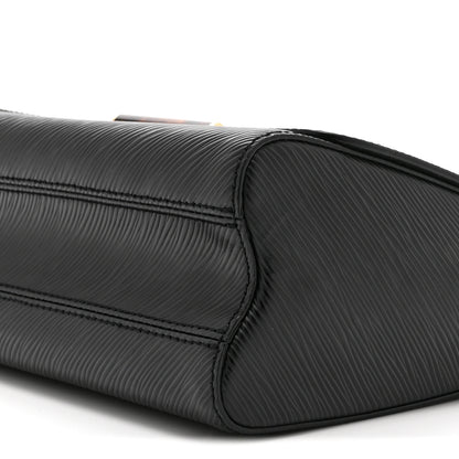 Louis Vuitton Epi Tortoiseshell Twist Shoulder Bag MM Black 9 of 9