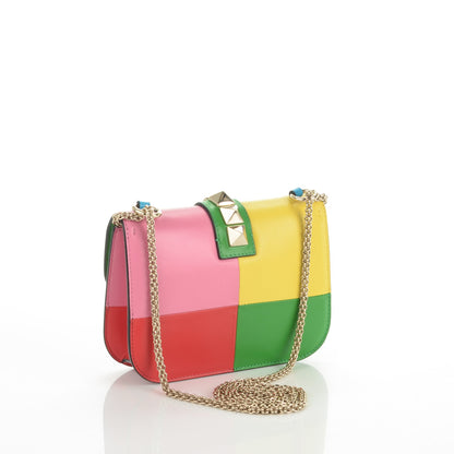 Valentino Garavani Vitello Small Glam Lock Rockstud Flap Multicolor 3 of 7