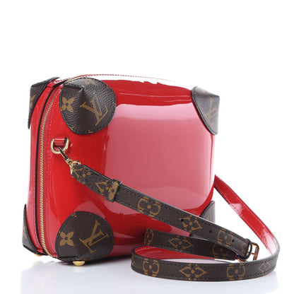 Louis Vuitton Patent Miroir Venice Scarlet 3 of 9