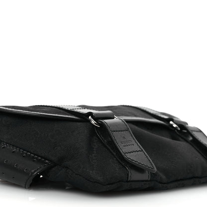 Gucci Monogram Waist Belt Bag Black 9 of 12