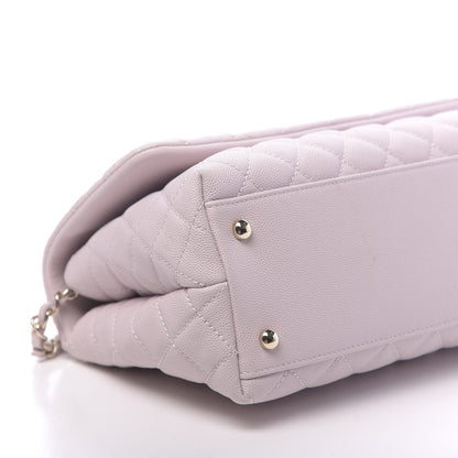 Chanel Caviar Quilted Small Coco Handle Flap Lilas Lilac 8 of 10