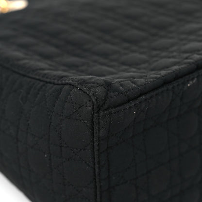 Christian Dior Nylon Cannage Large Lady Dior Black 8 of 20