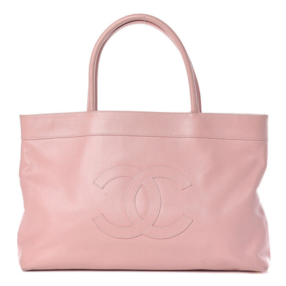 Chanel Caviar CC Tote Pink 1 of 24