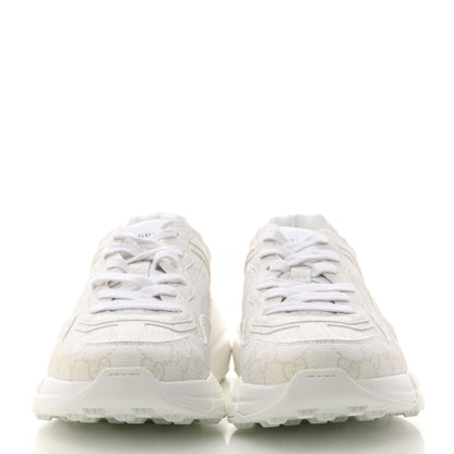 Gucci GG Supreme Monogram Womens Rhyton Sneakers 39.5 White 2 of 9