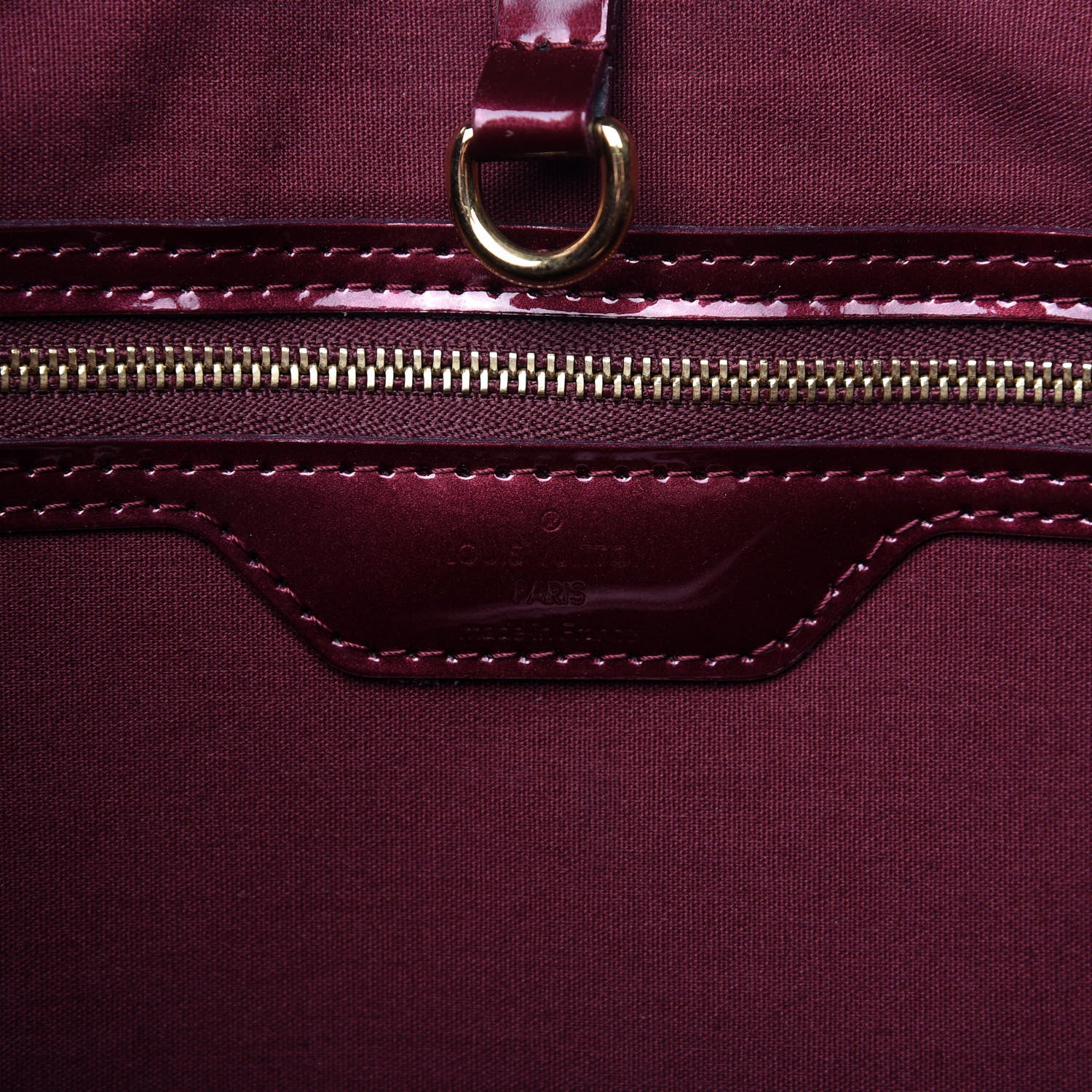 Louis Vuitton Vernis Wilshire GM Rouge Fauviste 8 of 9