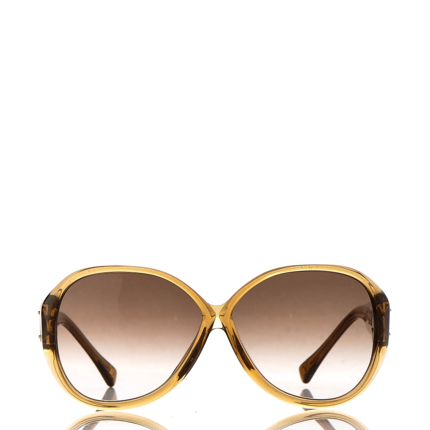 Acetate Soupcon Oversized Sunglasses Z0283W Glitter Honey