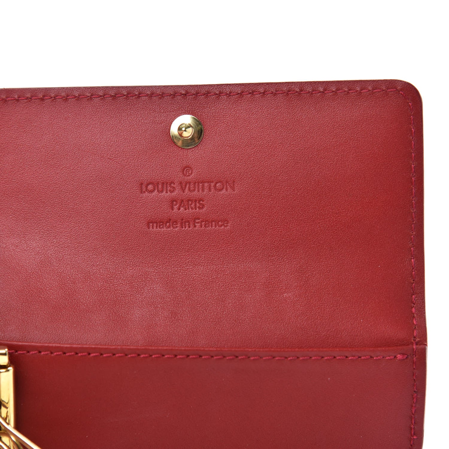 Louis Vuitton Vernis Multicles 4 Key Holder Pomme D'Amour 4 of 7