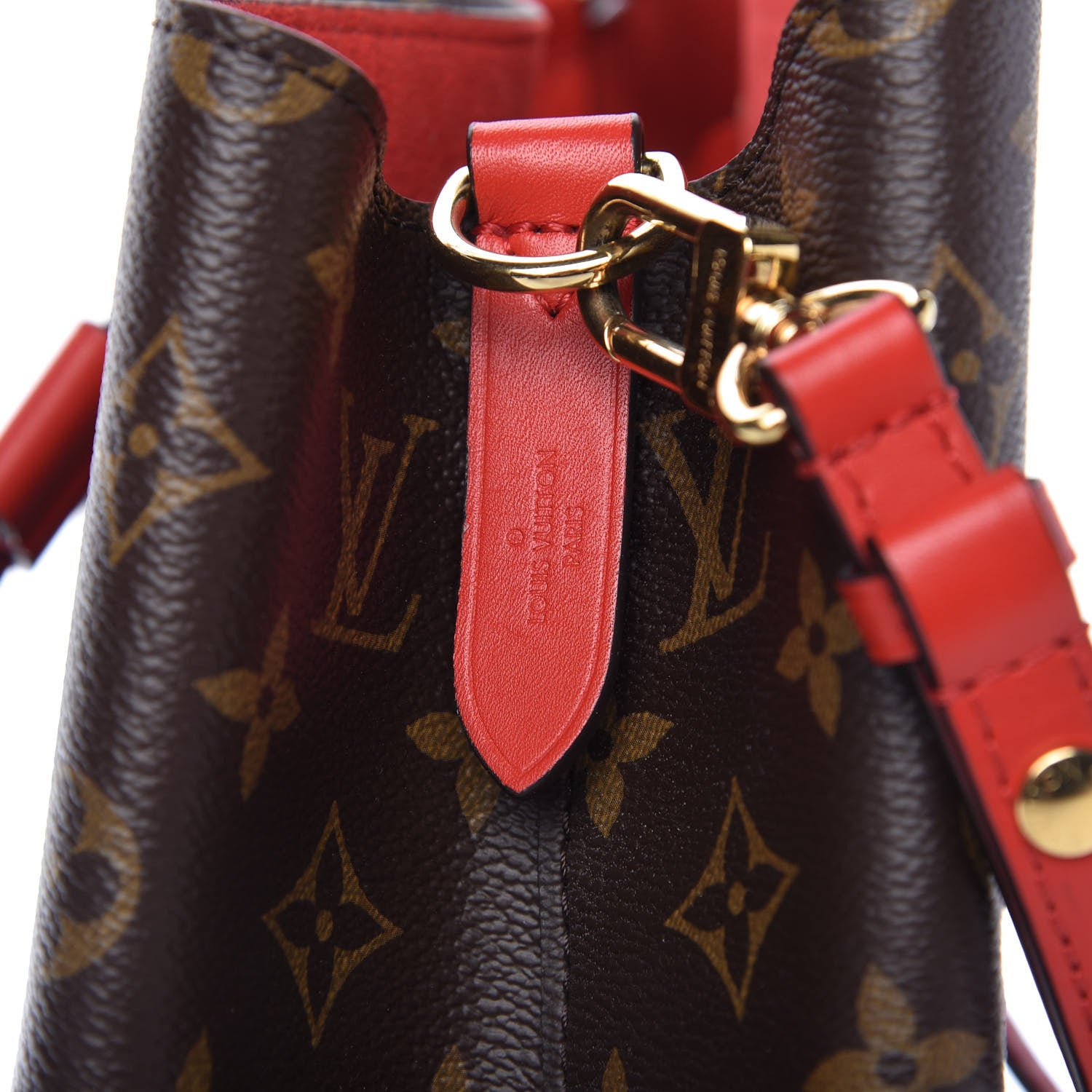 Louis Vuitton Monogram Neonoe MM Coquelicot 8 of 9