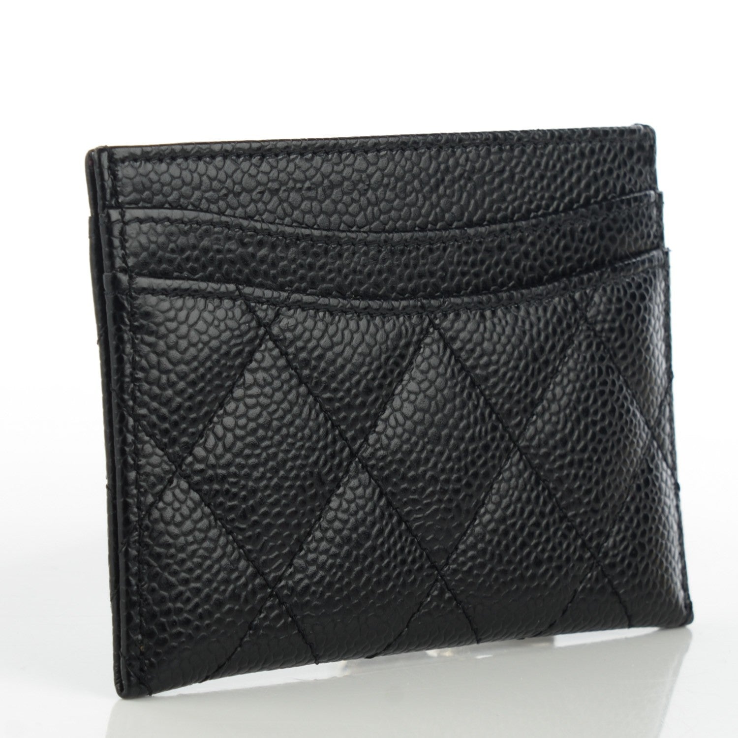 Chanel Caviar Quilted Card Holder Black 3 of 8