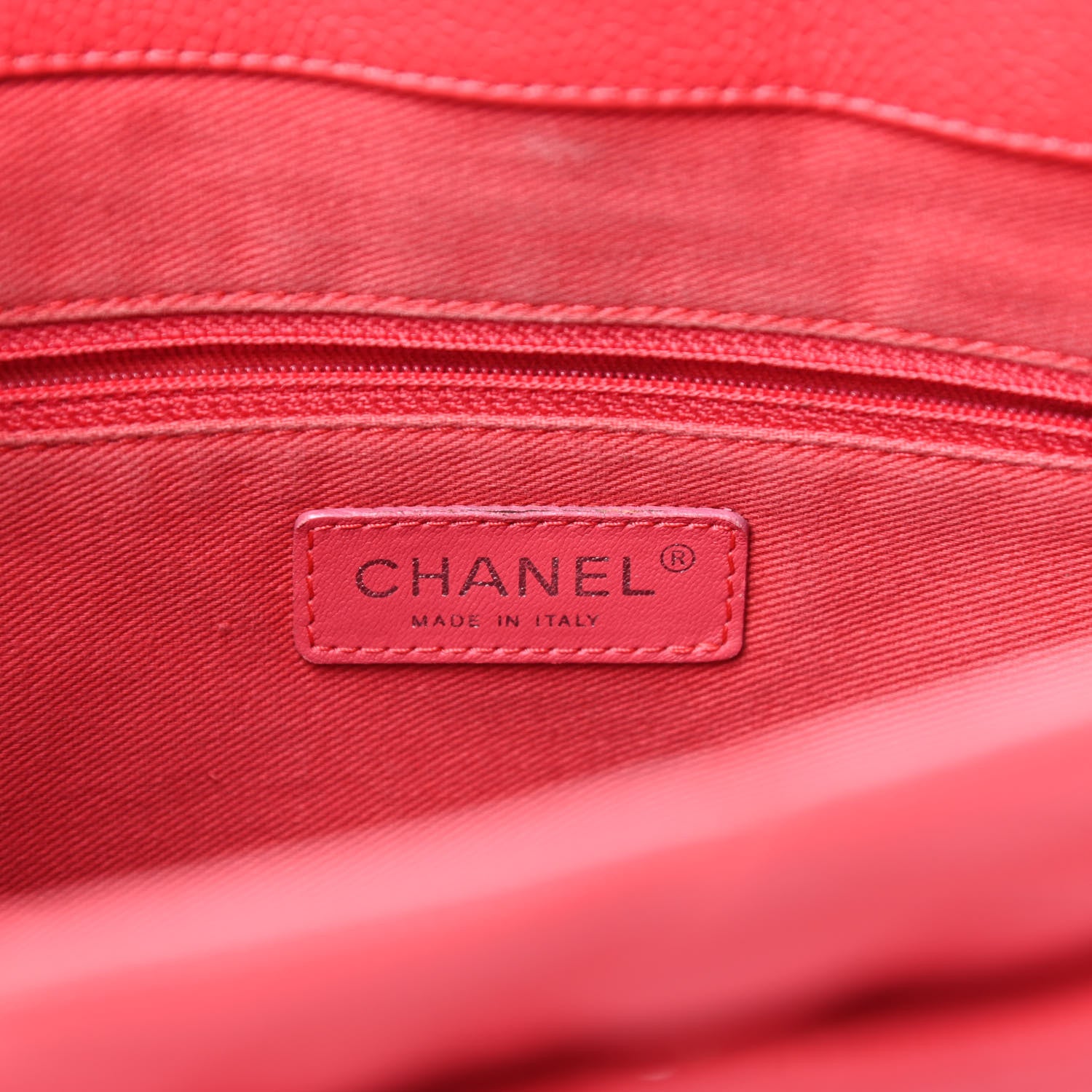 Chanel Caviar Quilted Timeless CC Soft Tote Pink 6 of 10