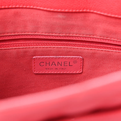 Chanel Caviar Quilted Timeless CC Soft Tote Pink 6 of 10