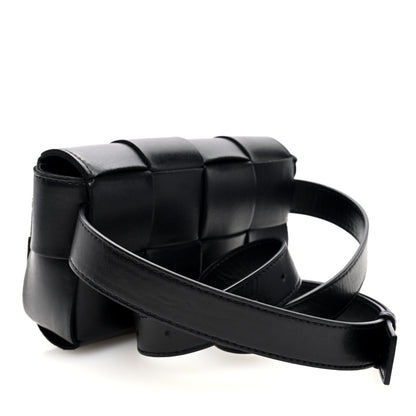 Bottega Veneta Nappa Maxi Intreccio The Belt Cassette Bag Black 3 of 8