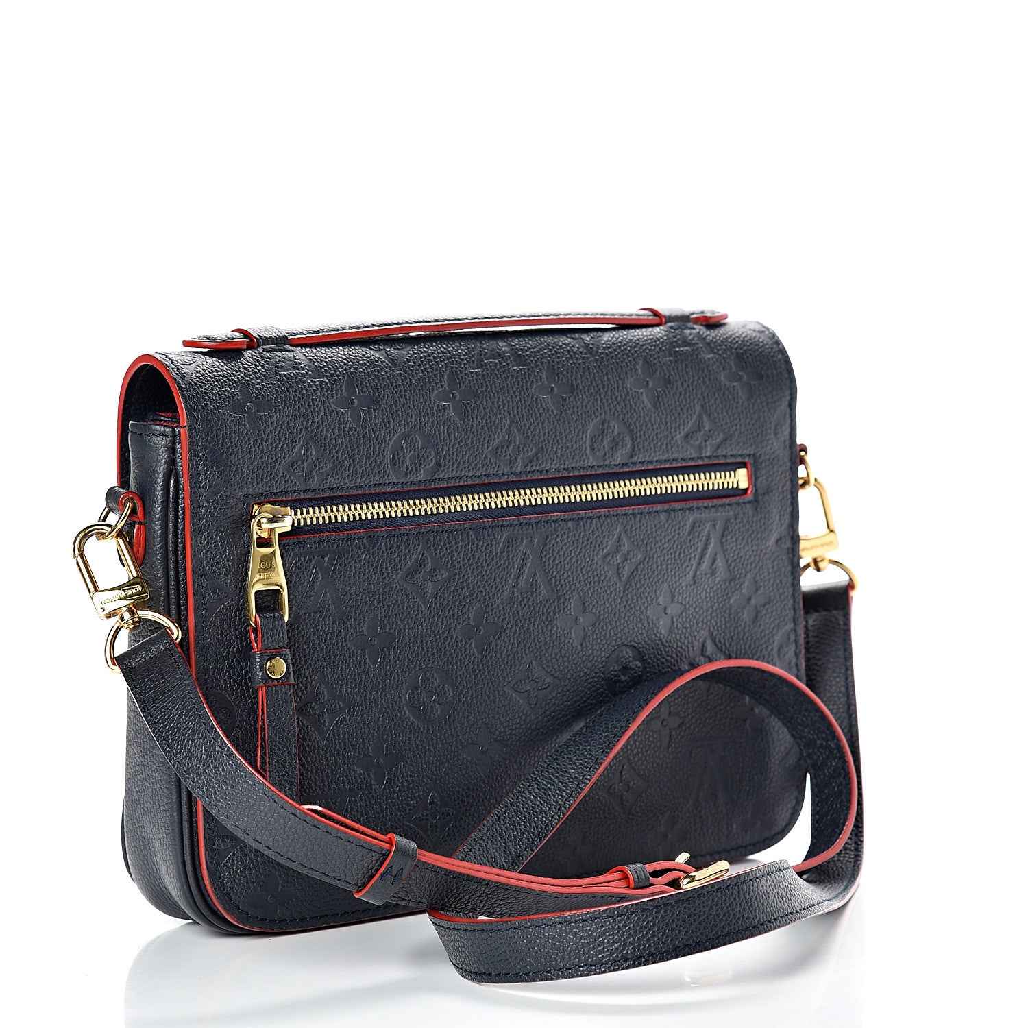 Louis Vuitton Empreinte Pochette Metis Marine Rouge 2 of 9