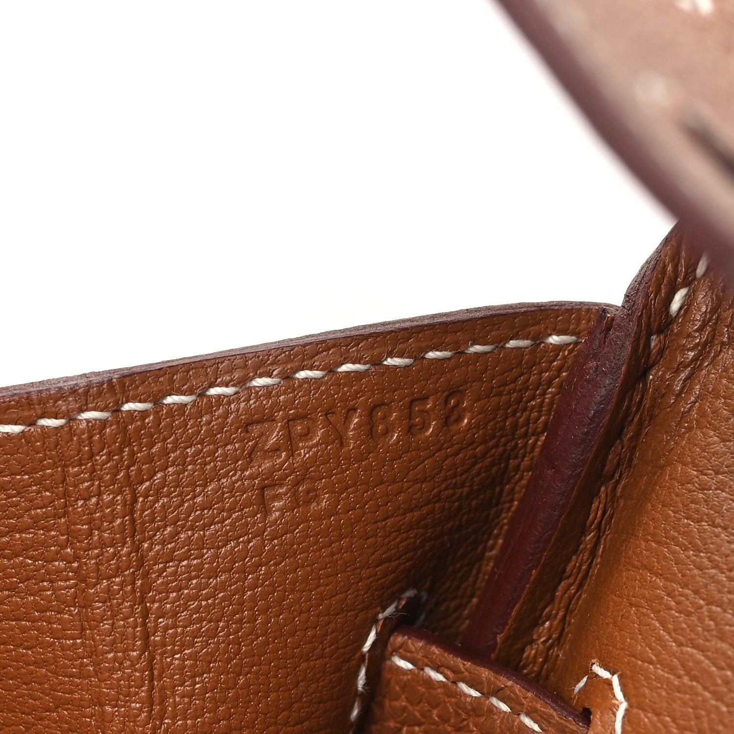Hermes Togo BIRKIN 30 Gold 7 of 10