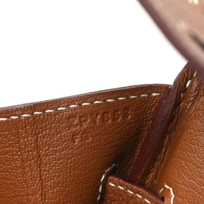 Hermes Togo BIRKIN 30 Gold 7 of 10