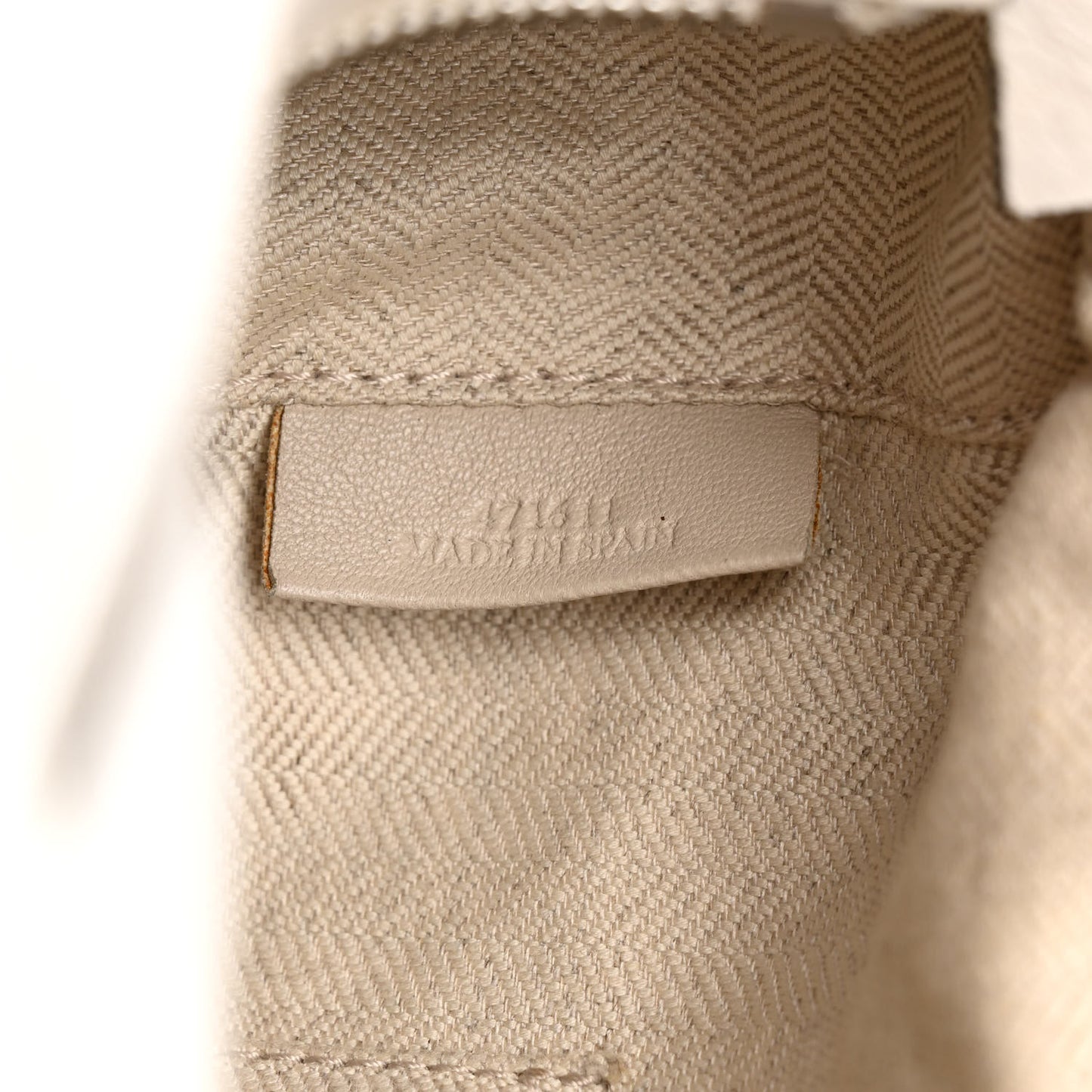 Calfskin Small Puzzle Bag Kaolin