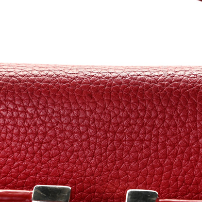 Louis Vuitton Taurillon Capucines BB Rubis 8 of 8
