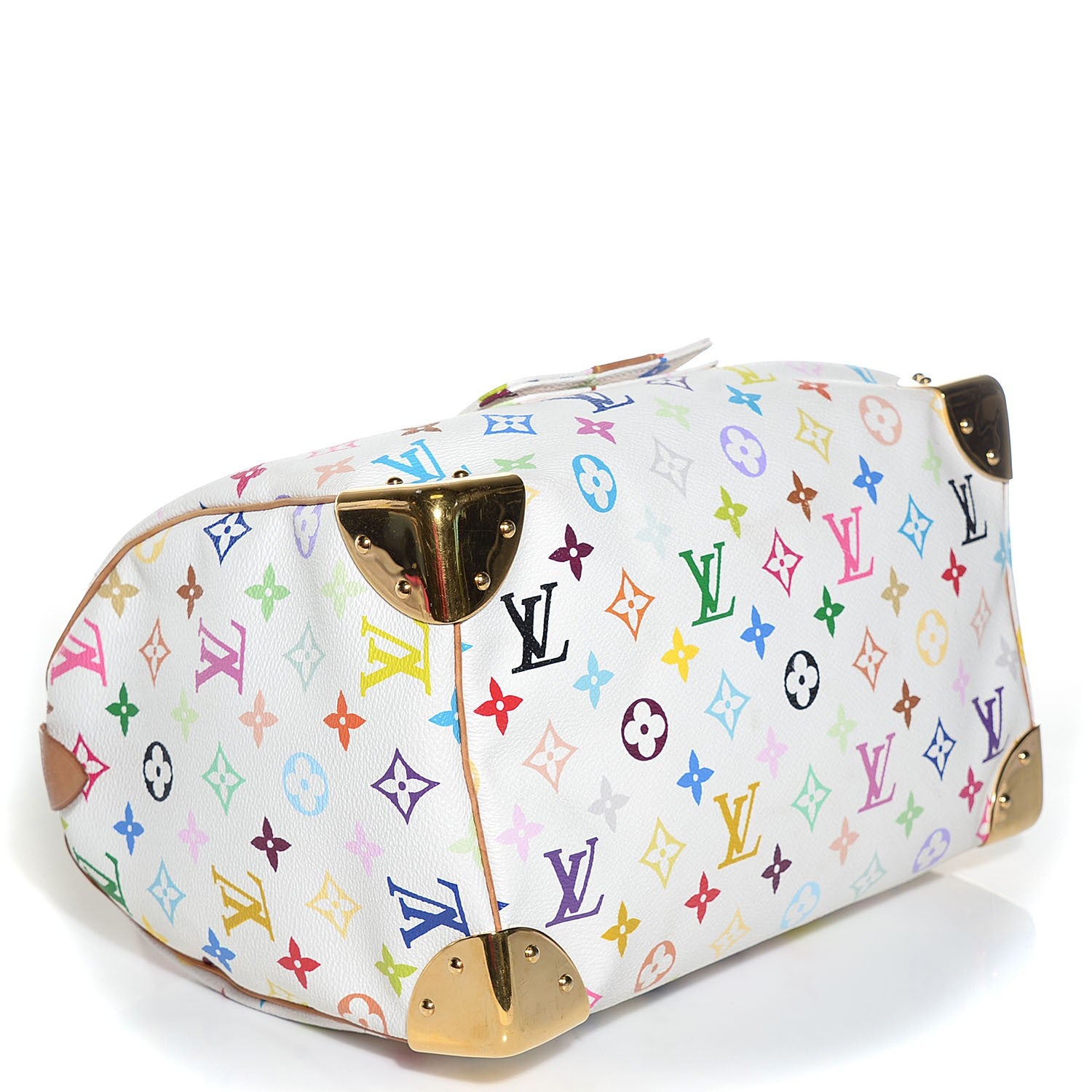 Louis Vuitton Monogram Multicolor Speedy 30 White 4 of 7