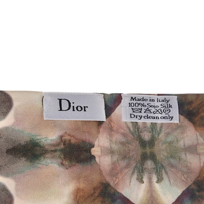 Christian Dior Silk KaleiDiorscopic Mitzah Scarf Deep Amaranth 5 of 6