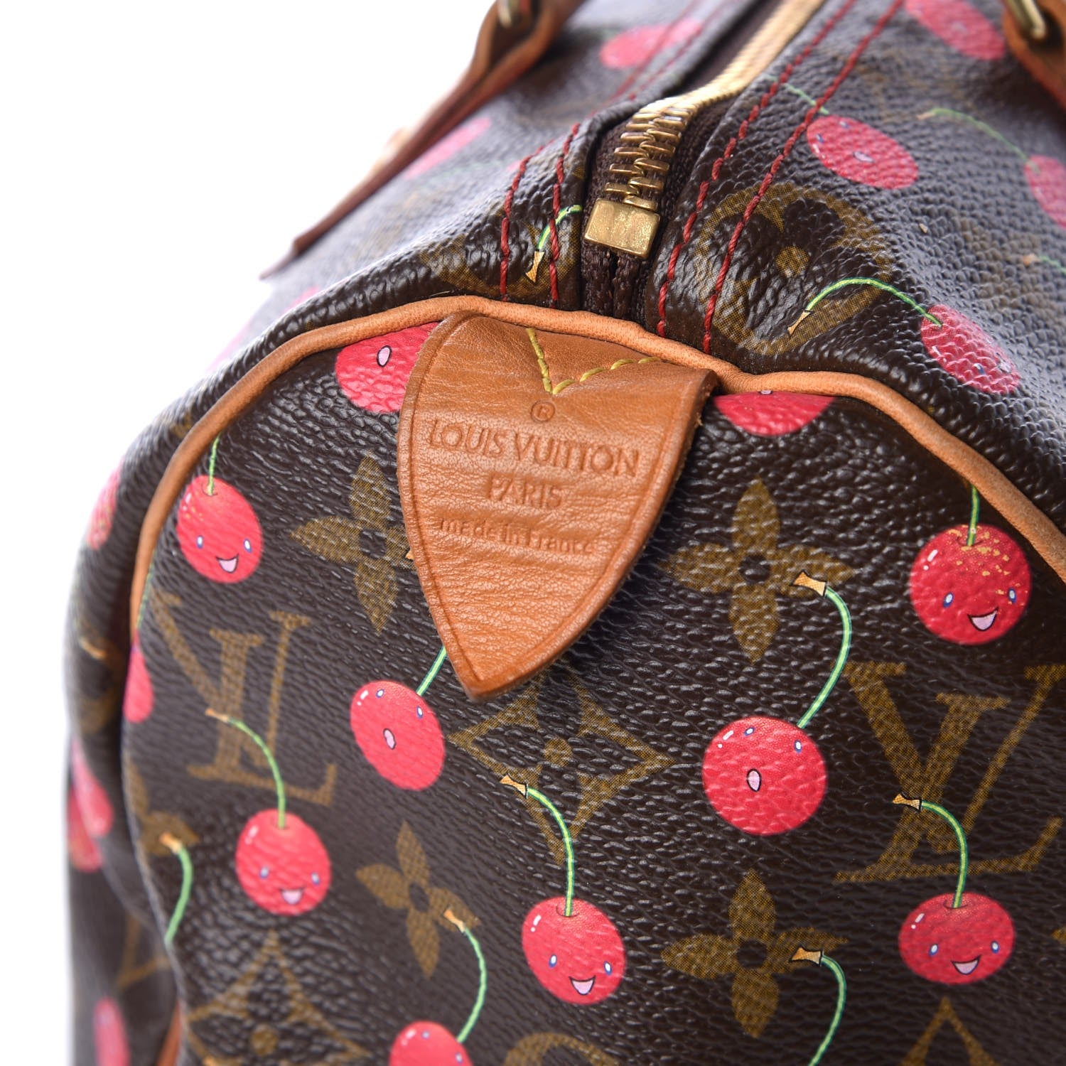 Louis Vuitton Monogram Cerises Speedy 25 6 of 7