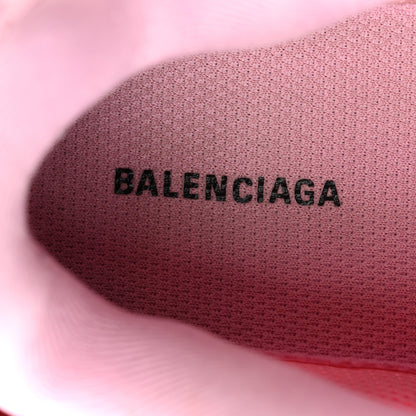 Balenciaga Fabric Mesh Clear Sole Womens Triple S Sneakers 36 Pink 8 of 9