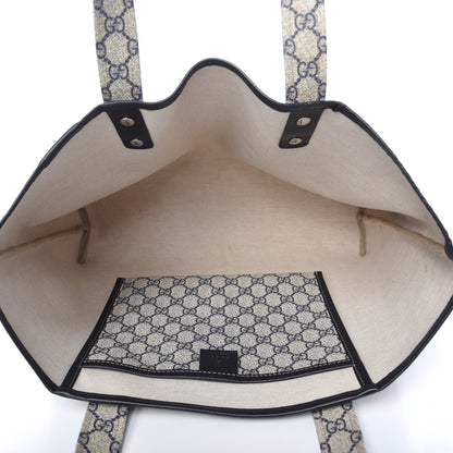 Gucci GG Plus Monogram Medium Signature Web Loop Tote Navy 9 of 18
