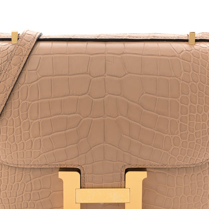 Hermes Matte Alligator Constance 18 Chai 8 of 11