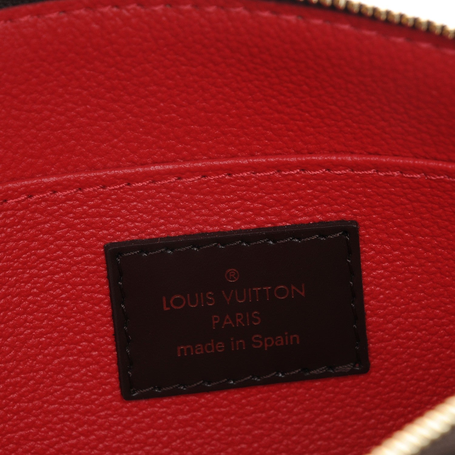 Louis Vuitton Damier Ebene Cosmetic Pouch 6 of 7