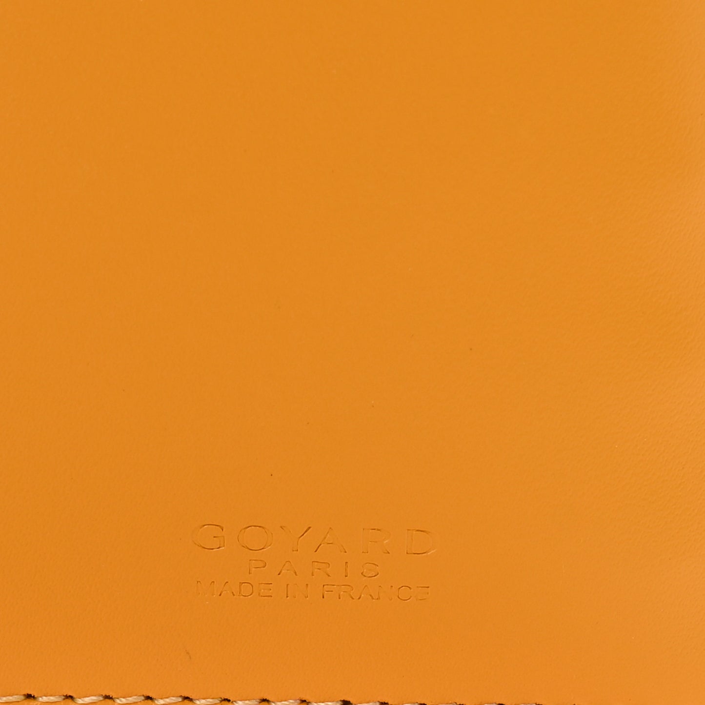 Goyardine Saint Roch Wallet Yellow